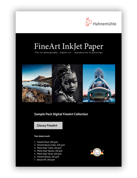 Hahnemuhle FineArt Glossy Sample Pack